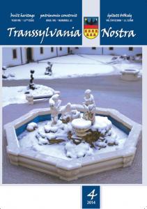 Revista Transsylvania Nostra Nr. 4/2014