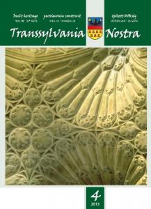 Revista Transsylvania Nostra Nr. 4/2013