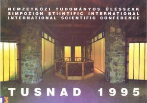 Publicaţia postconferinţă TUSNAD 1995