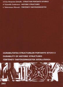 The volume of the International Historic Structures Conference 2002